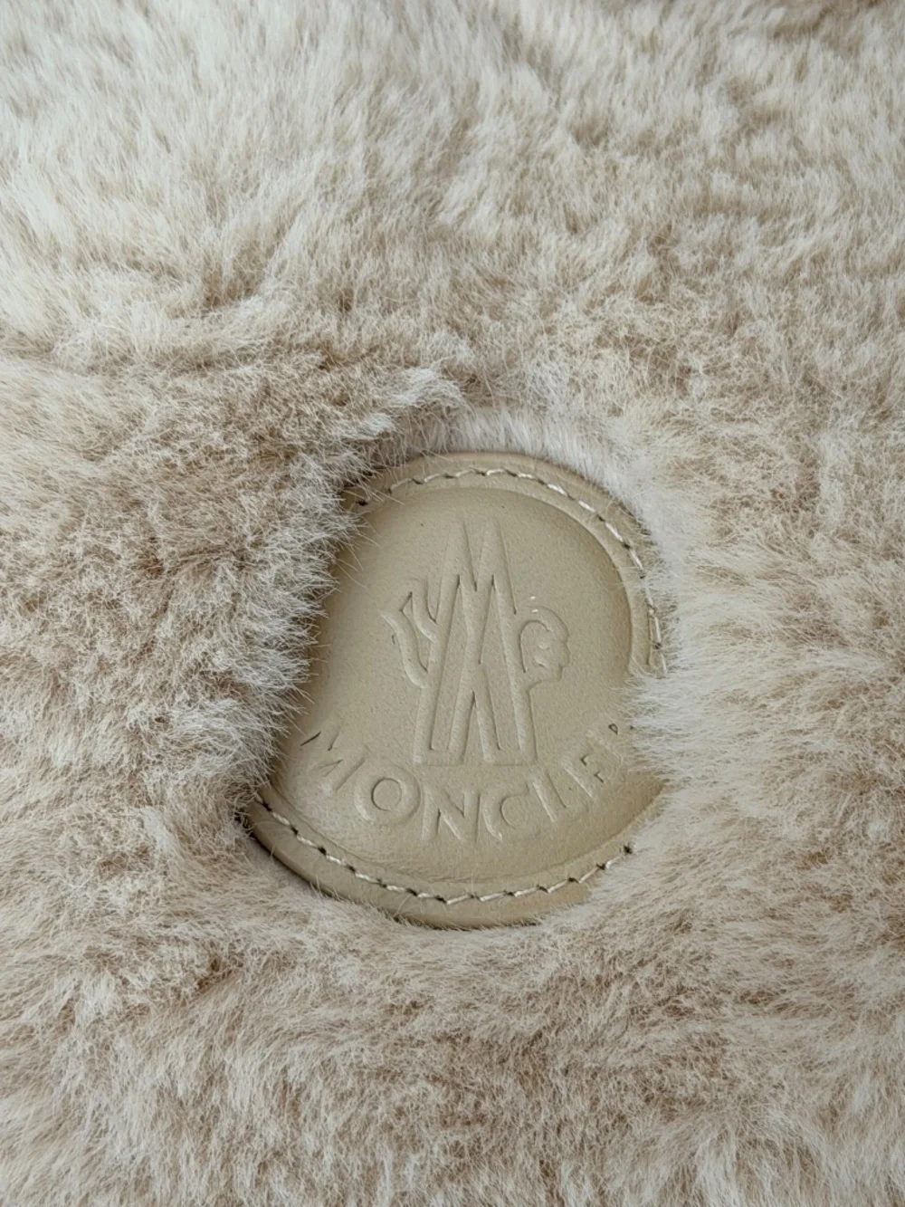 Moncler Joui Faux Fur & Teddy Down Gilet Vest Size 0
